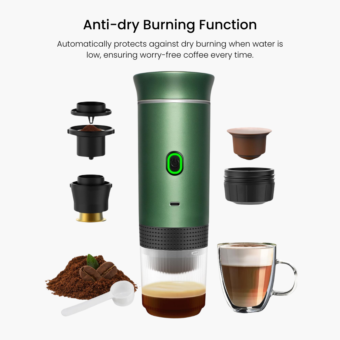 3 in 1 Portable Espresso Coffee Maker