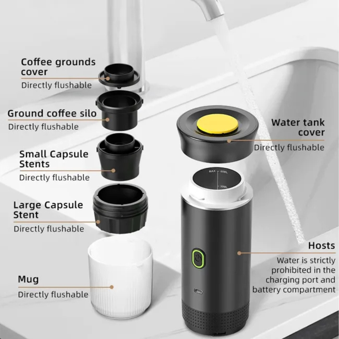 3 in 1 Portable Espresso Coffee Maker